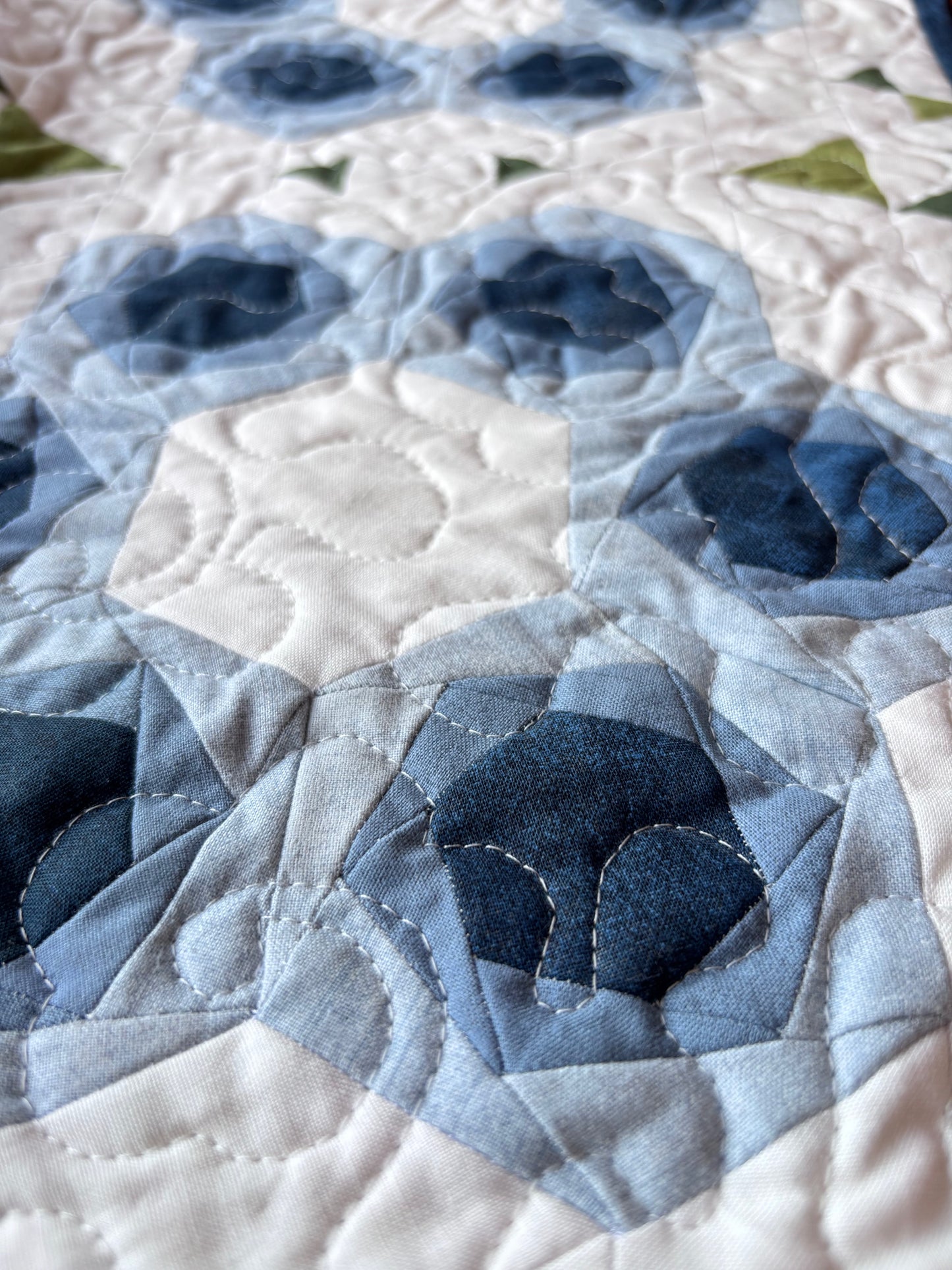 Hexies in Bloom PDF Pattern