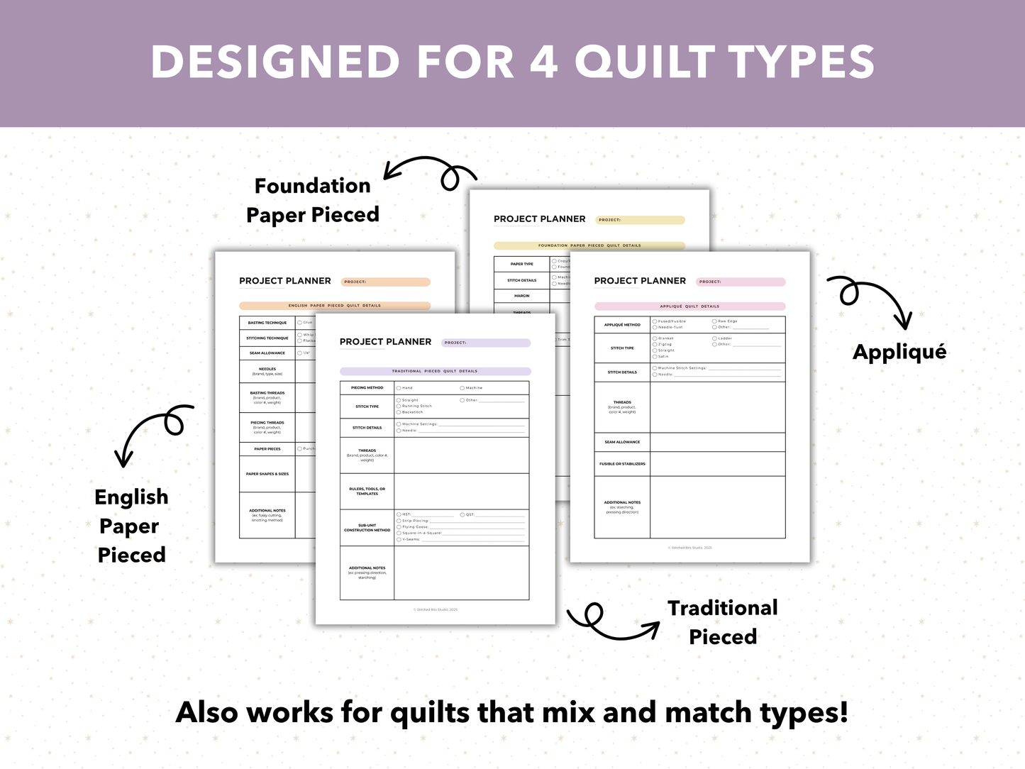 Complete Quilt Planner