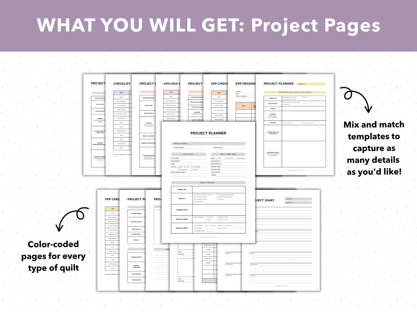 Complete Quilt Planner